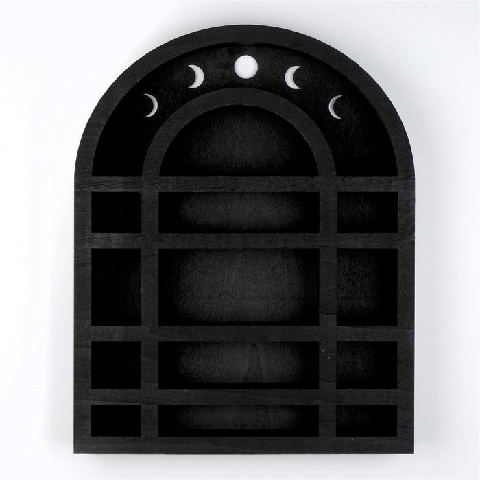 Wallity MEH140 Accesorio decorativo de pared de madera Negro